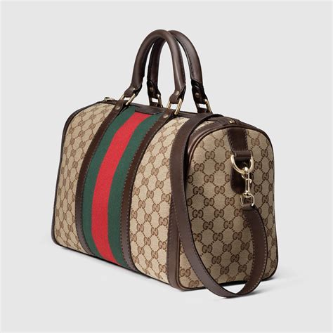 gucci boston vintage web bag|Gucci Boston bag guccissima.